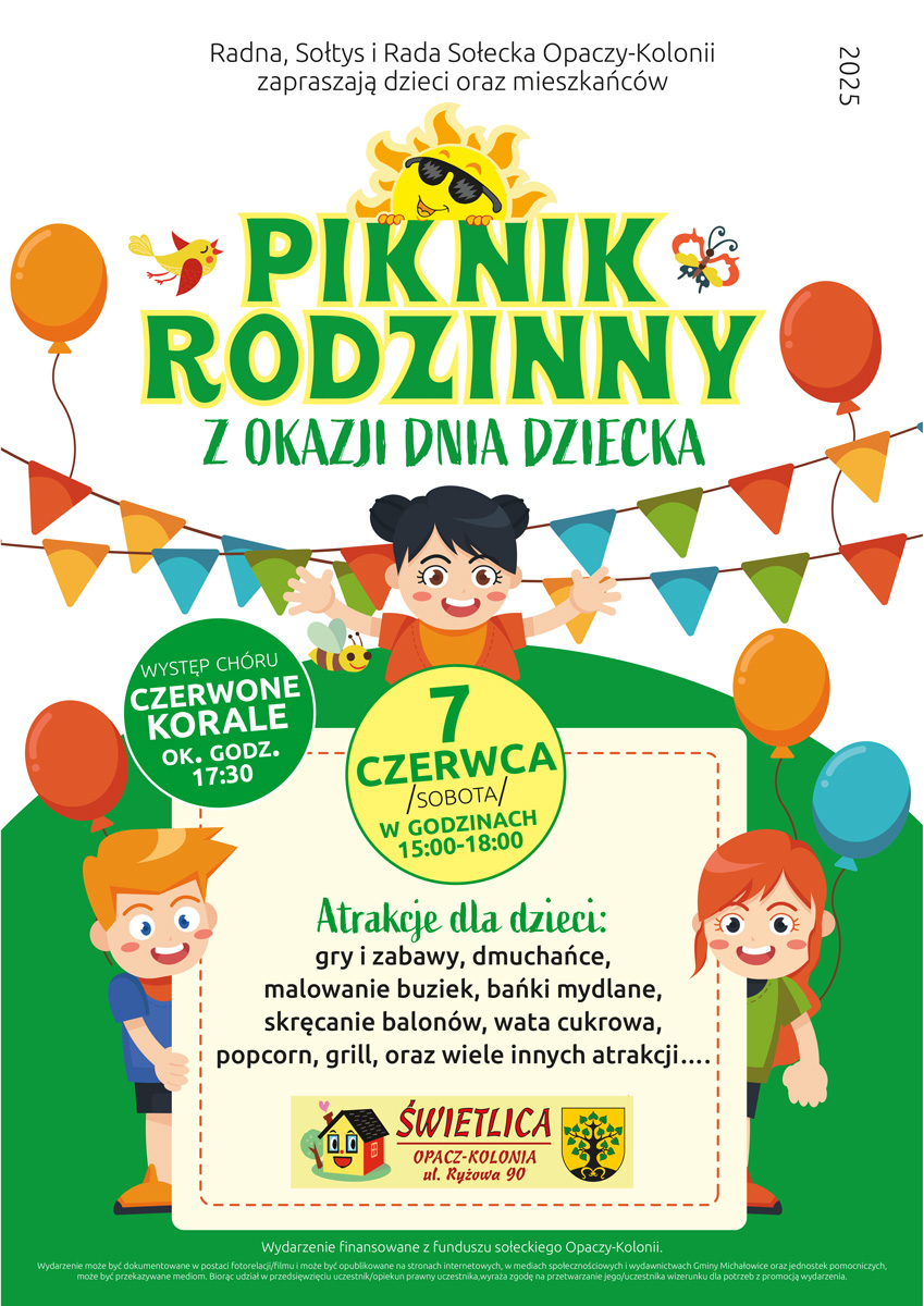 Grafika zawiera treść komunikatu
