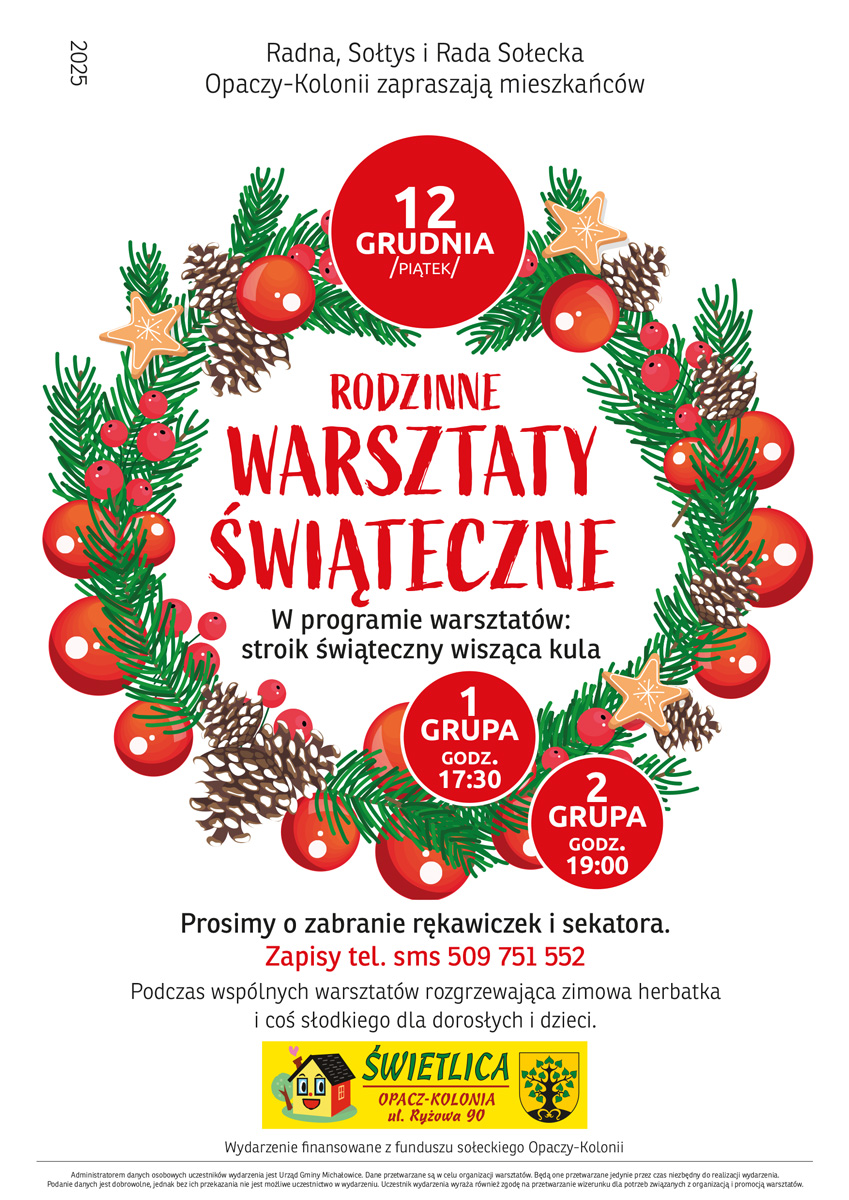 Grafika zawiera treść komunikatu